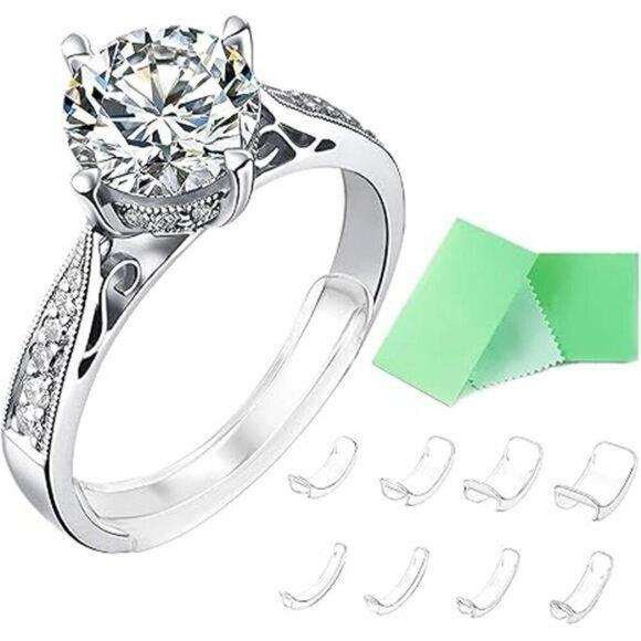 Ring Size Adjuster Invisible Fit for Loose Rings Assorted Ring Sizer Pack - Picture 7 of 7